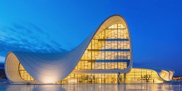 Architectuur in Baku, Azerbeidzjan van Adelheid Smitt