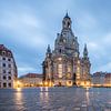 Blick über den Neumarkt auf die Frauenkirche in Dresden von Fotos by Jan Wehnert