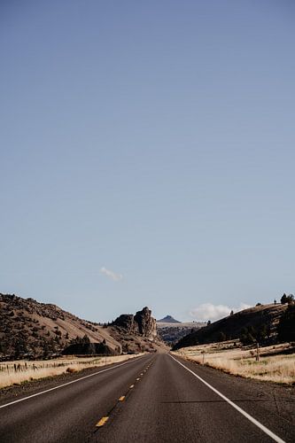 Eindeloze wegen in Oregon, Verenigde Staten