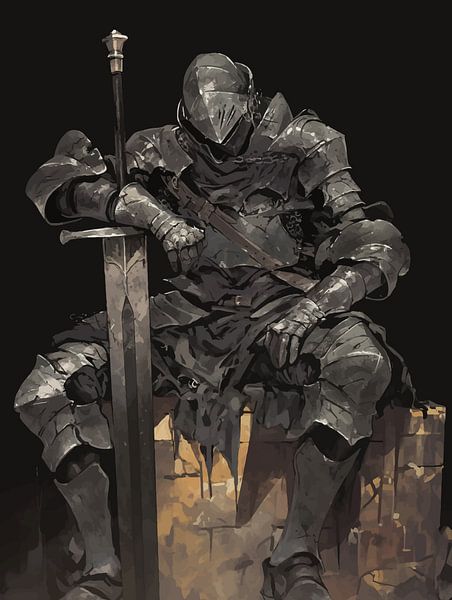 Chevalier noir par MIROKKU