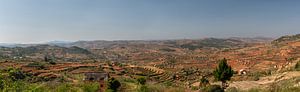 Panorama van landschap Madagascar