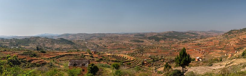 Panorama der Landschaft von Madagaskar von Felix Sedney