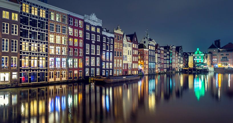 Damrak Amsterdam par Martijn van Dellen