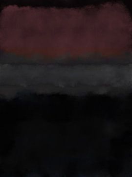 Minimalistische schilderkunst in Rothko-stijl – Abstracte hedendaagse kunst van Dina Dankers