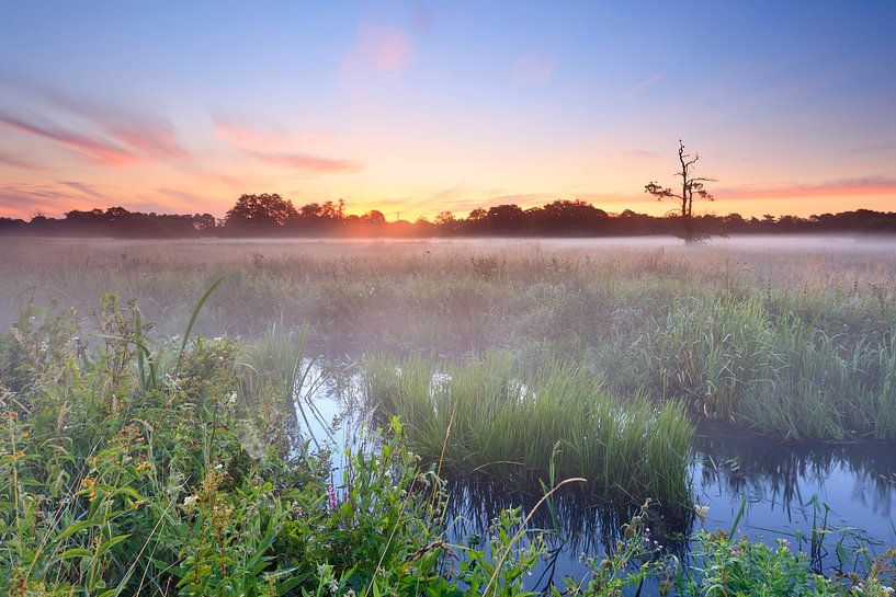 Sunrise on the Loonerdiep by Karla Leeftink