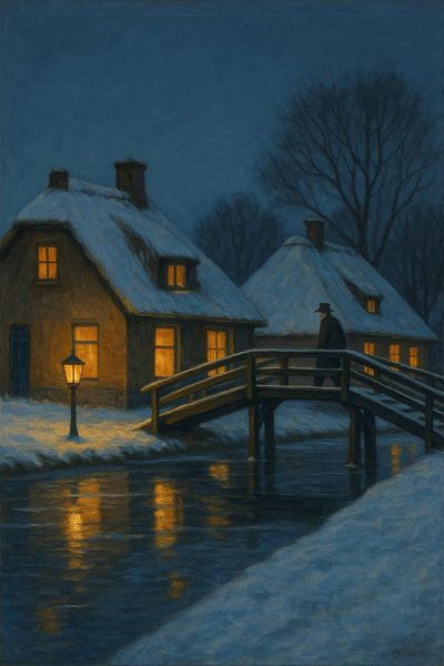 Winter in Giethoorn von Travel Shop