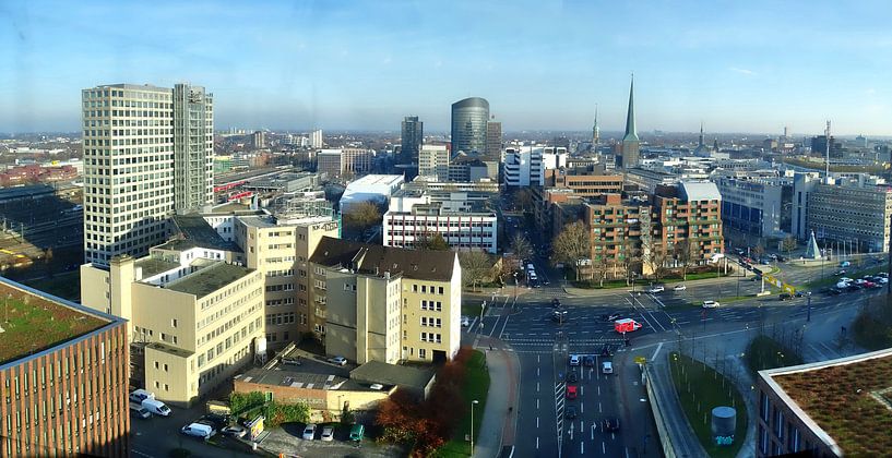 Skyline Dortmund van Edgar Schermaul