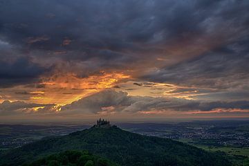 Solstice d'été au Burg Hohenzollern sur Keith Wilson Photography
