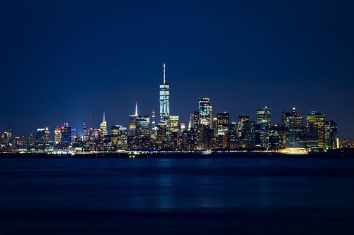 Manhattan Skyline in the twilight