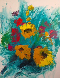 Wilde bloemen van Louis Venter