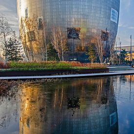 Depot Rotterdam – der Spiegel gespiegelt von Frans Blok - Fotos, Kunst und weitere Wanddekoration