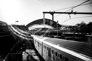 Trainstation Halle (Belgium) von Ronald De Neve