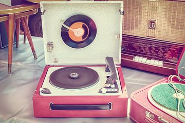 The vintage Turntable by Martin Bergsma