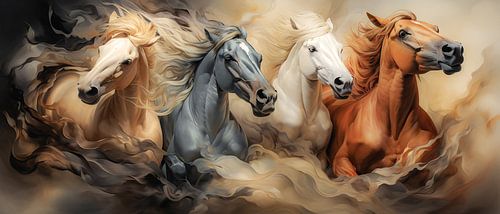 Steppe horses
