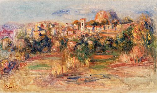 Renoir, Landschap, La Gaude (1910)