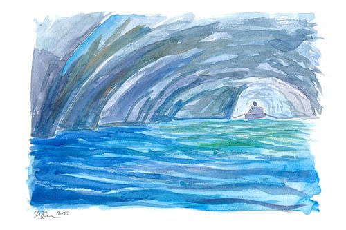 Grotta Azzurra - A Blue Grotto Capri Boat Excursion