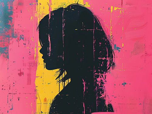 Modernes abstraktes Kunstwerk