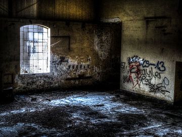 Verlaten fabriek Duitsland HDR van Natasja Martijn