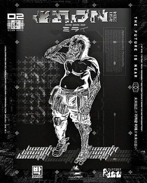 RYO.Z Bounty Poster van AUTOMATA. Z