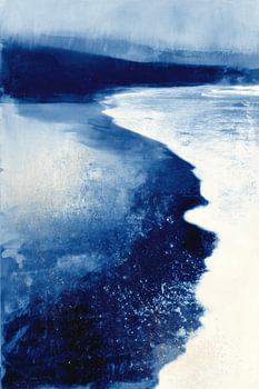 Indigo-Küste – Geschwungene Meereslandschaft