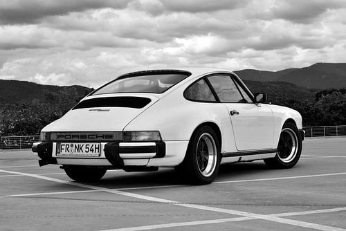 Porsche 911SC in zwart-wit Pic07
