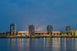 Das Feijenoord-Stadion in Rotterdam während der allerletzten Konzertreihe im Stadion