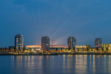 Het Feijenoord Stadion in Rotterdam tijdens de allerlaatste concertreeks in het stadion van MS Fotografie | Marc van der Stelt