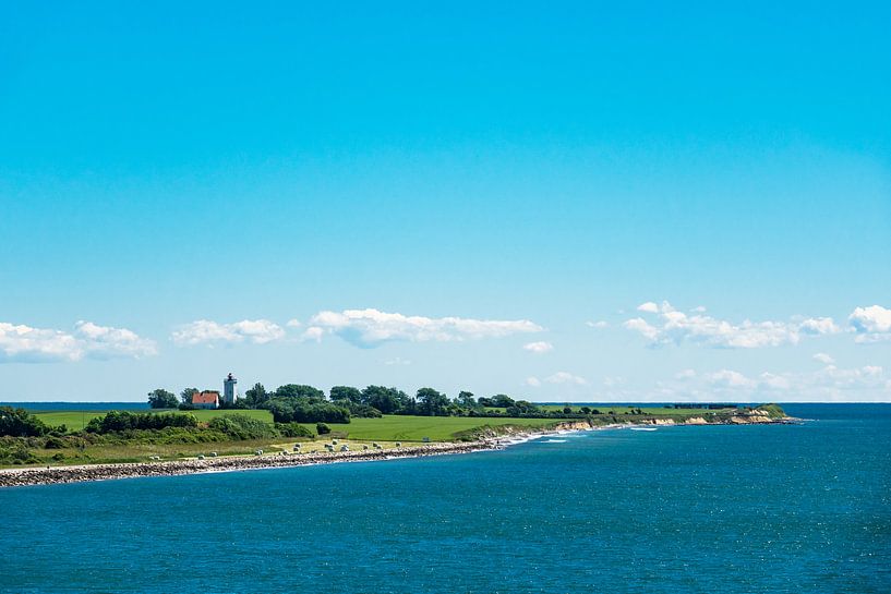 Landzunge an der dänischen Ostseeküste bei Gedser von Rico Ködder