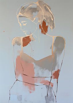 Vrouwenportret | Rustic Grace van De Mooiste Kunst