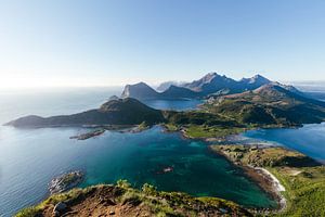 Lofoten vu d'en haut