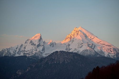 Zonsopgang op de Watzmann