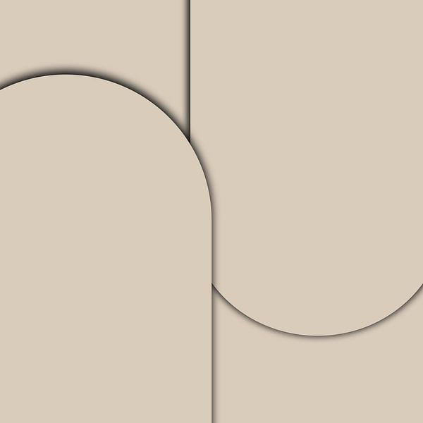 Ivory square by Mad Dog Art