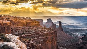 L'île dans le ciel Canyonlands sur Samantha Schoenmakers