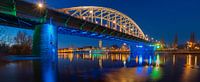 Panorama van de Arnhemse John Frostbrug