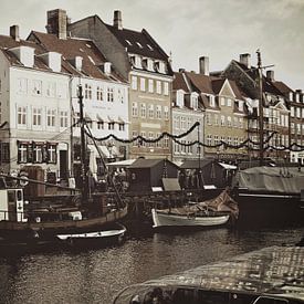 Décembre à Nyhavn sur Dorothy Berry-Lound