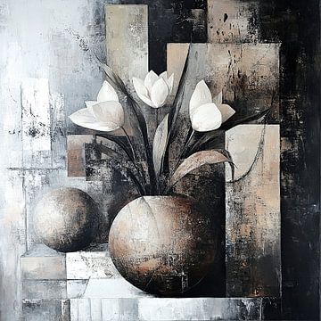 Schilderij bloemen 99.9662 van ARTEO Schilderijen
