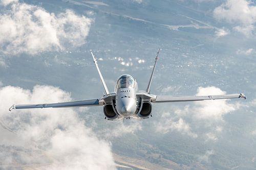 Le McDonnell Douglas F/A-18C Hornet suisse.