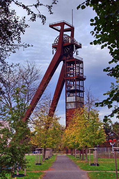 Tour d'extraction de la mine de Recklinghausen par Edgar Schermaul