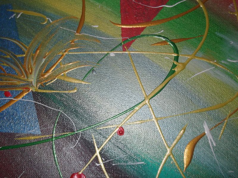 Abstrakt II von Peggy Gennrich