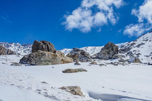 ALPE DU LAUZET in de winter
