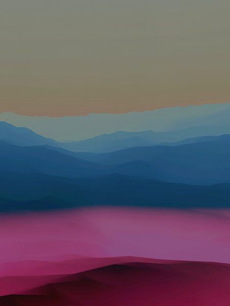 Beautiful Mountains by Angel Estevez