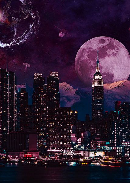 City Night by Pargoy Art