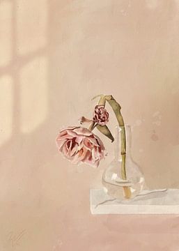 Romantisch roze van W. Vos