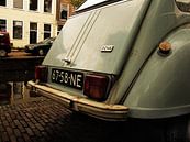 Backside of an old Citroen 2cv along one of the canals of Delft by Jan-Loek Siskens thumbnail