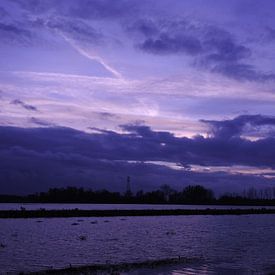 zonsondergang van Max De Vos