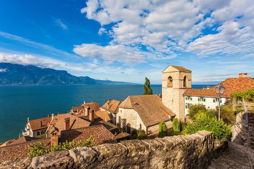 Saint-Saphorin in the Lavaux wine region by Werner Dieterich