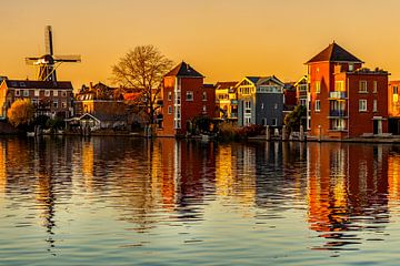 Zicht op het Spaarne van peterheinspictures