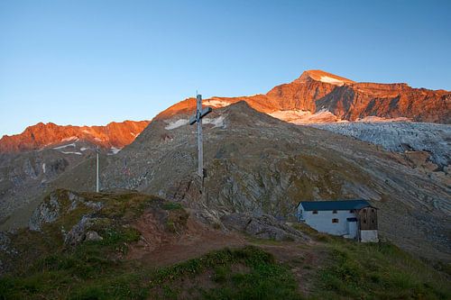 Coucher de soleil sur la Rötspitze