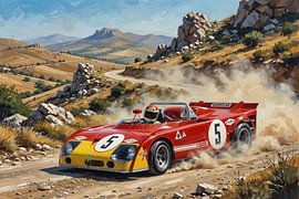 Targa Florio 1972 - Platz 2 für den Alfa Romeo T33 von DeVerviersBelgium