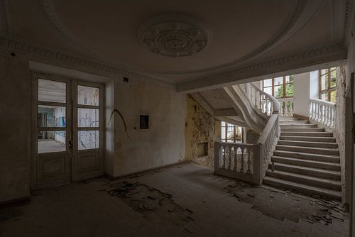 Dilapidated Stairwell by Maikel Brands